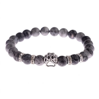 Armband – Grijs marmer