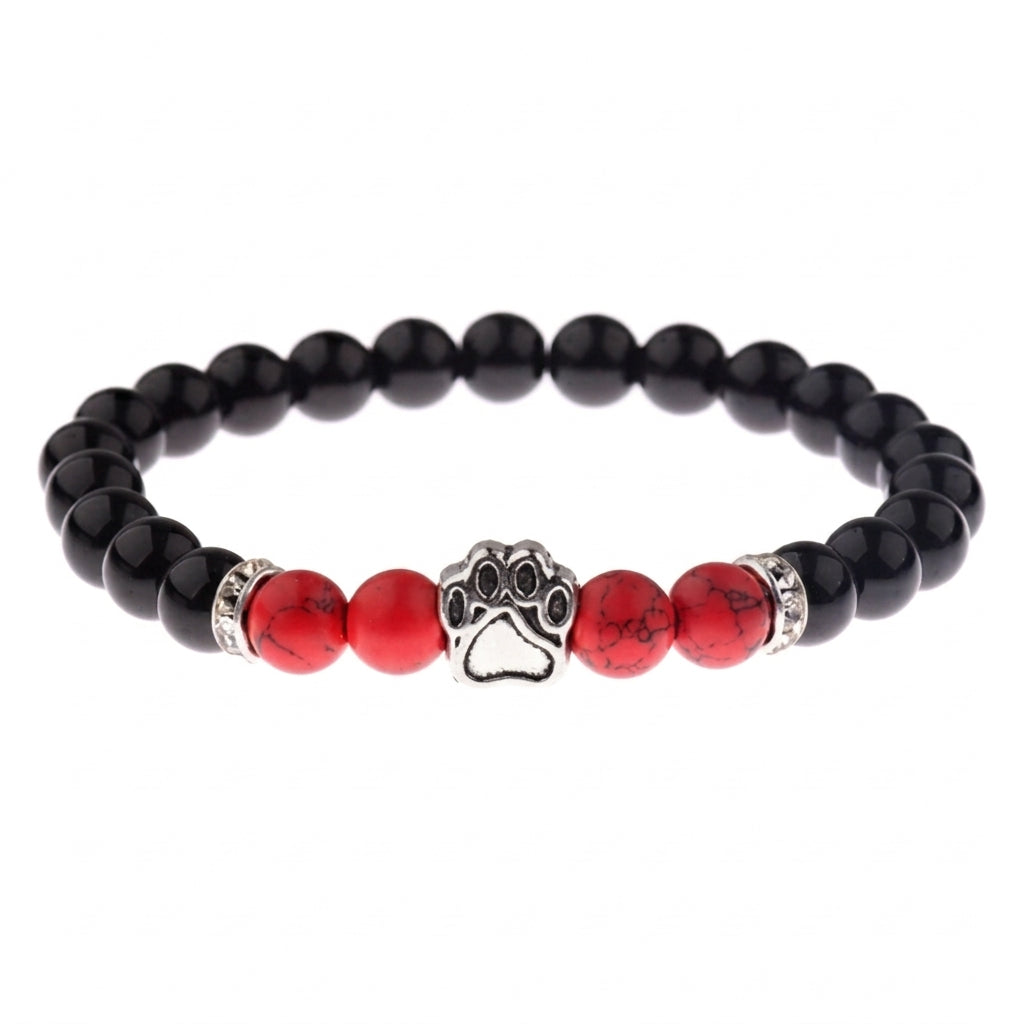 Armband – Vurige onyx