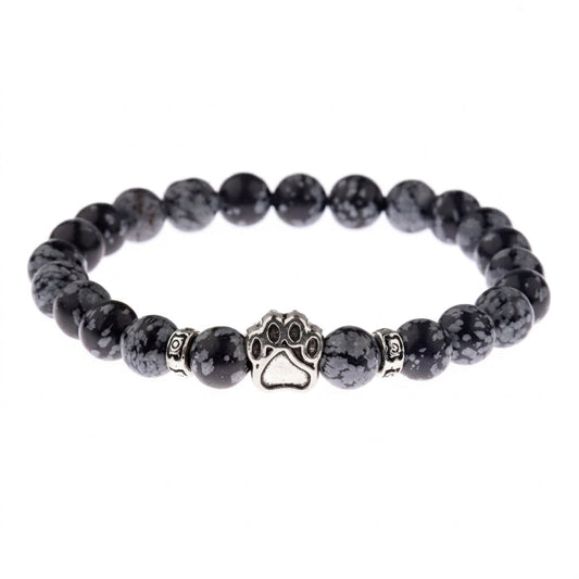 Armband – Sneeuwobsidiaan