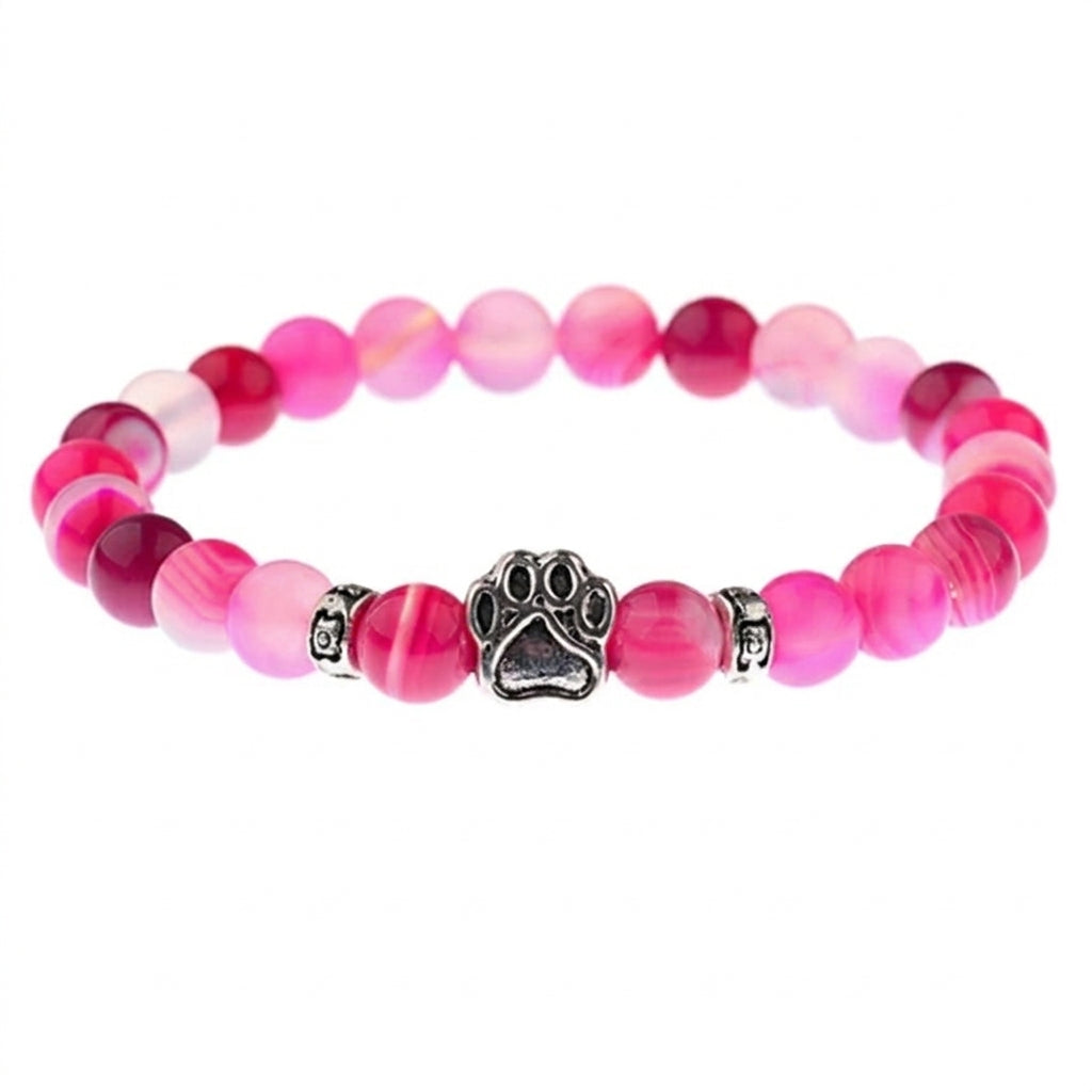 Armband – Roze agaat